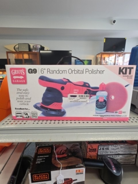 DISC GRINDER: GRIOT'S GARAGE MODEL 6" PROFESSIONAL ORBITAL SANDER, SERIAL NUMBER 22-203