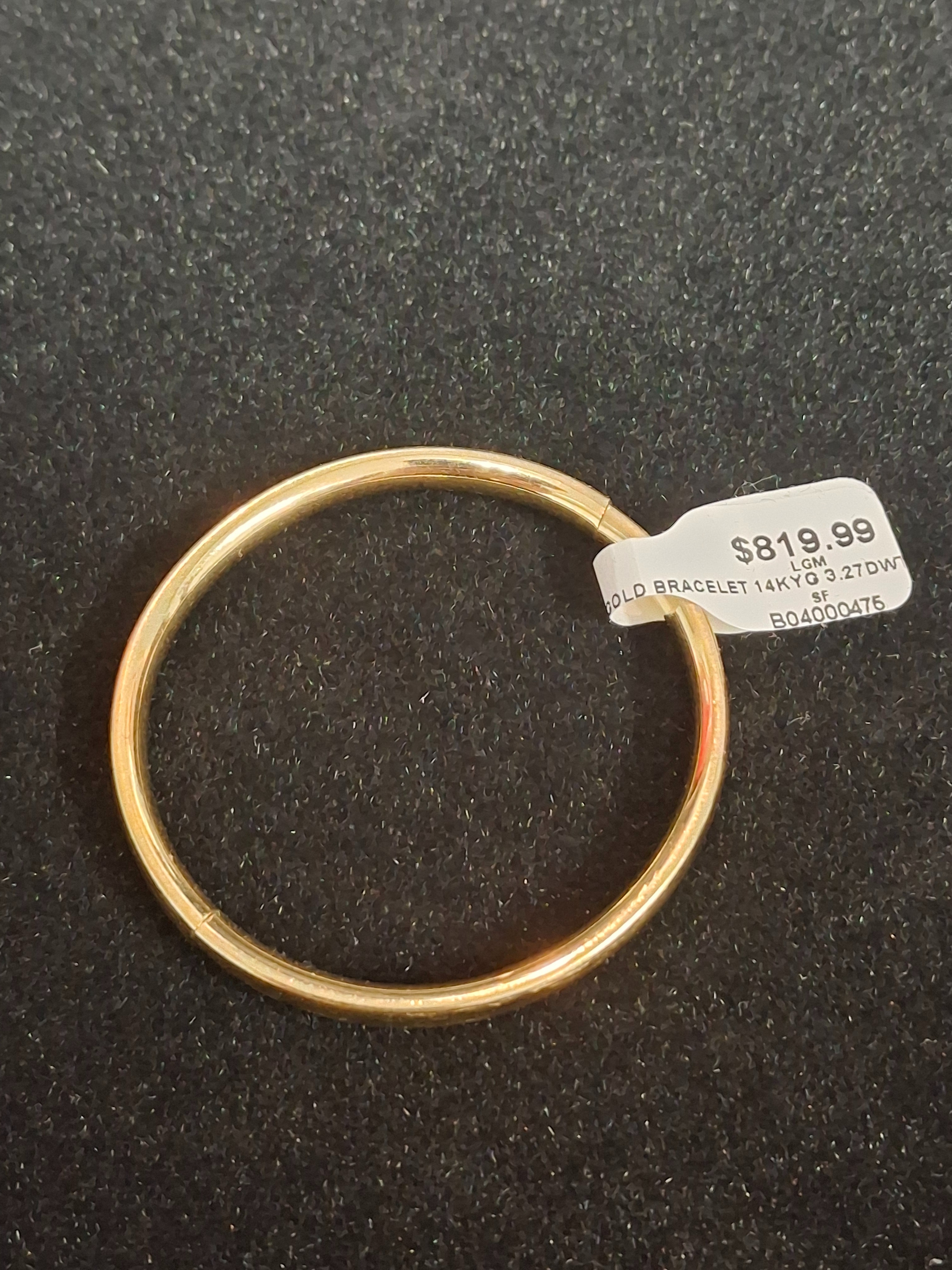 GOLD BRACELET: 3.27DWT 14K-Y/G, BABY BRACELET