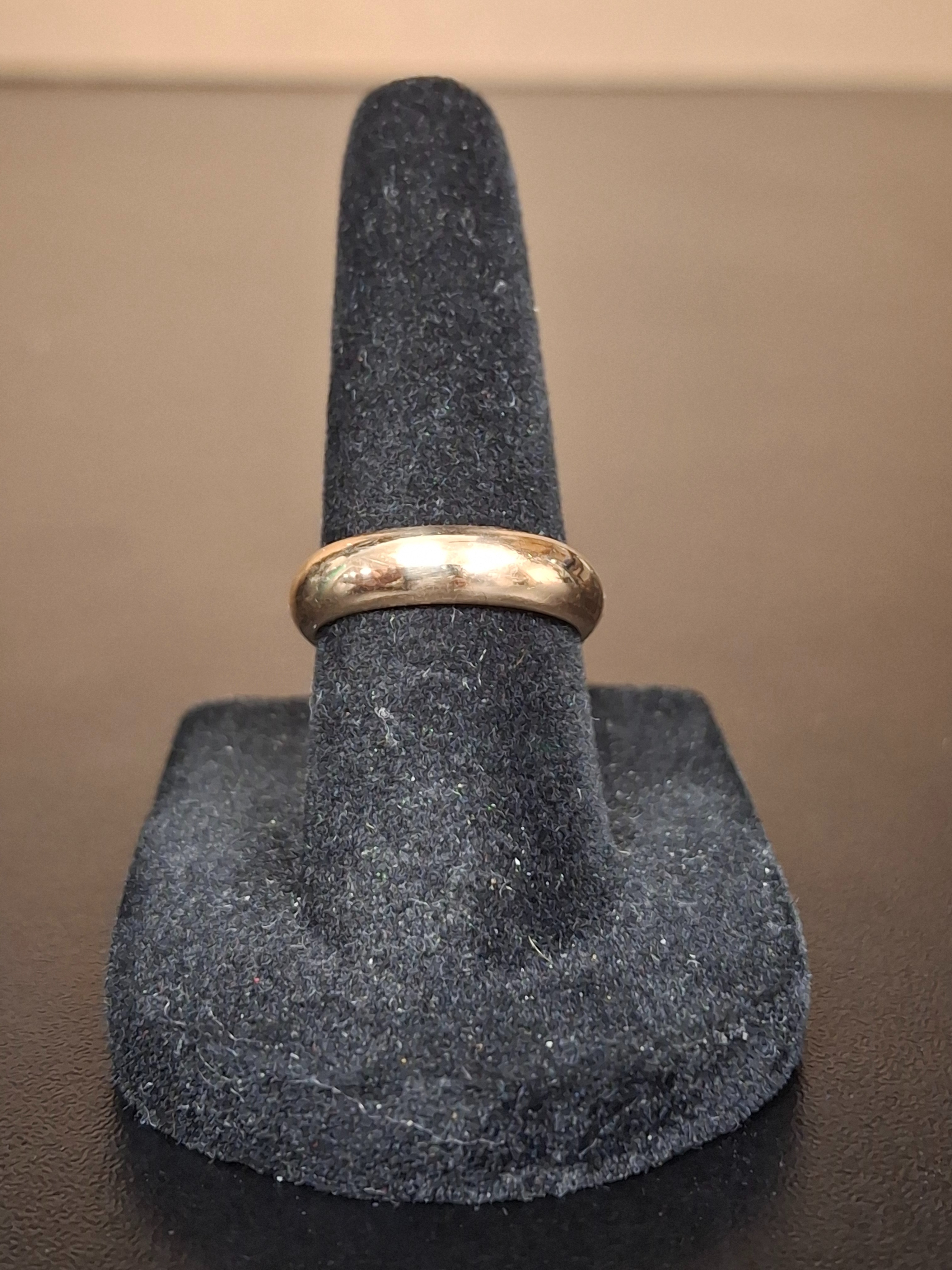 LADY'S GOLD WEDDING BAND: MODEL NA: 3.25DWT 14K-Y/G