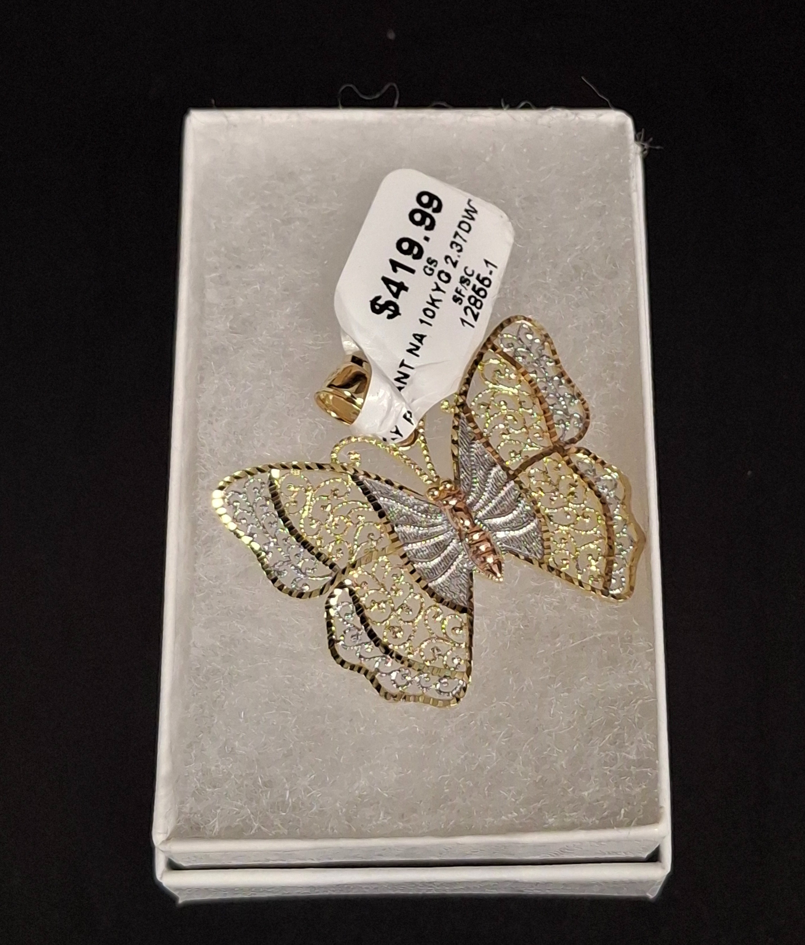 GOLD PENDANT: NA MODEL NA: 2.37DWT 10K-Y/G