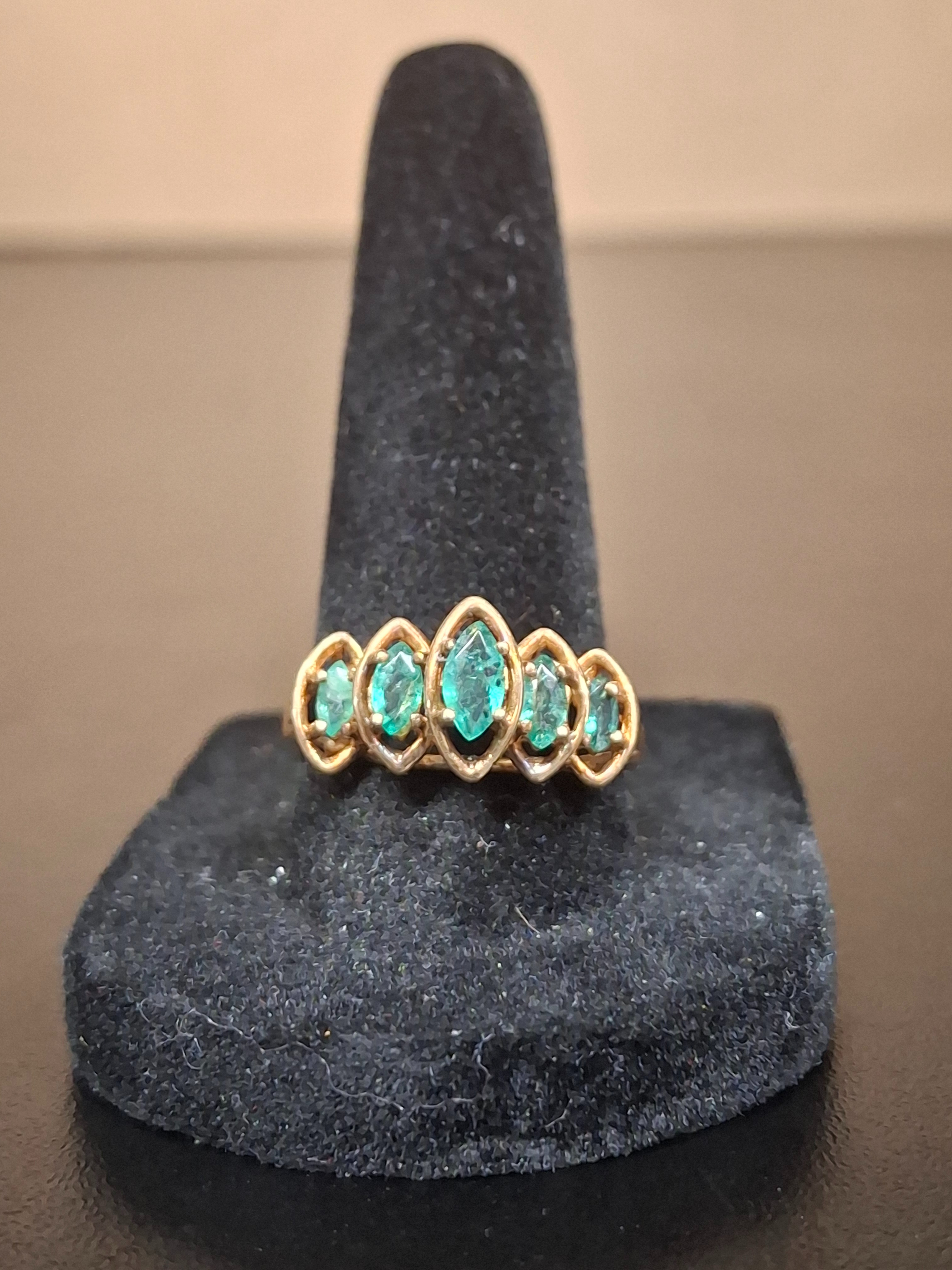 GOLD RING: NA MODEL NA: 1.62DWT 14K-Y/G