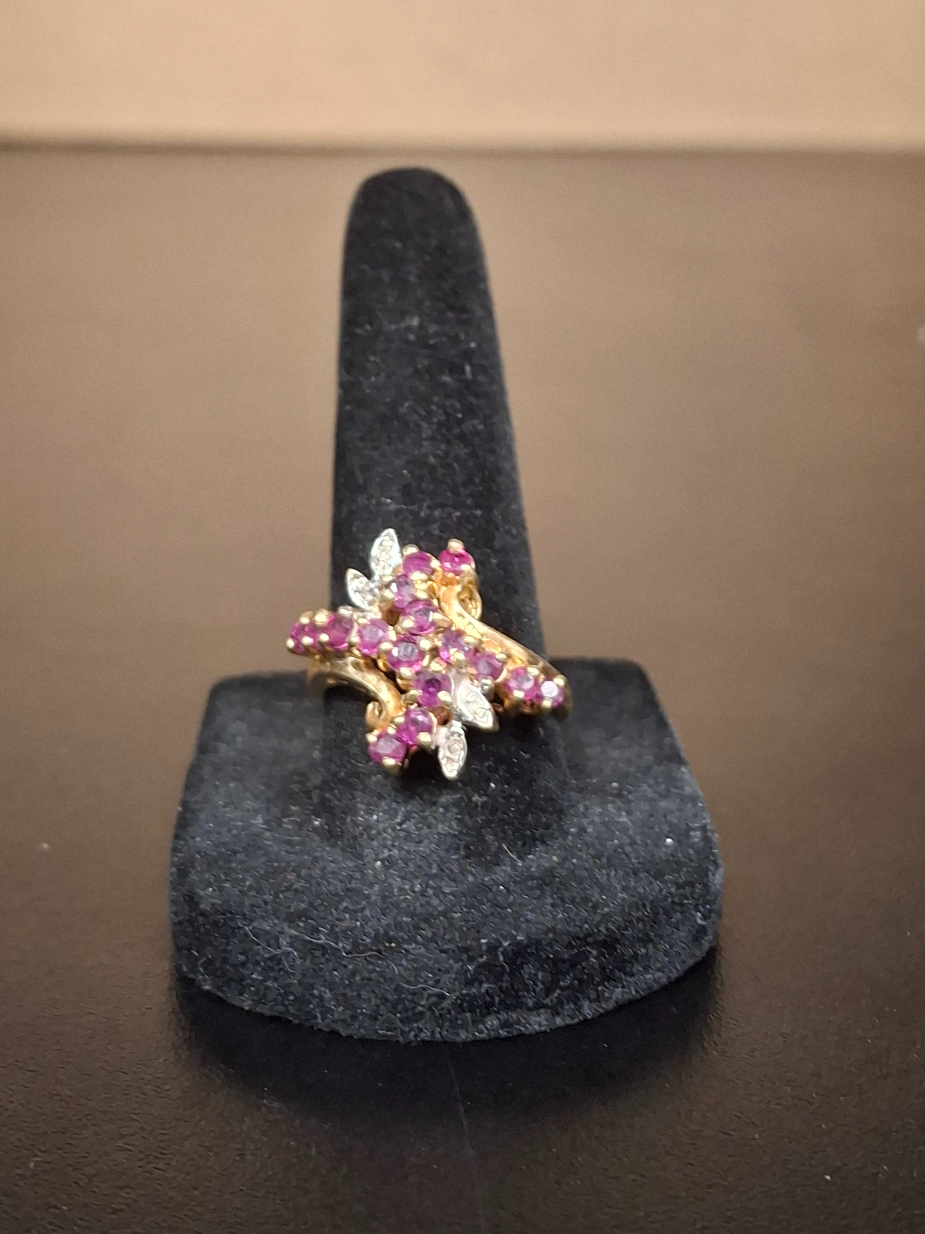 GRAPE CLUST RING: NA MODEL NA: 3.7DWT 14K-Y/G