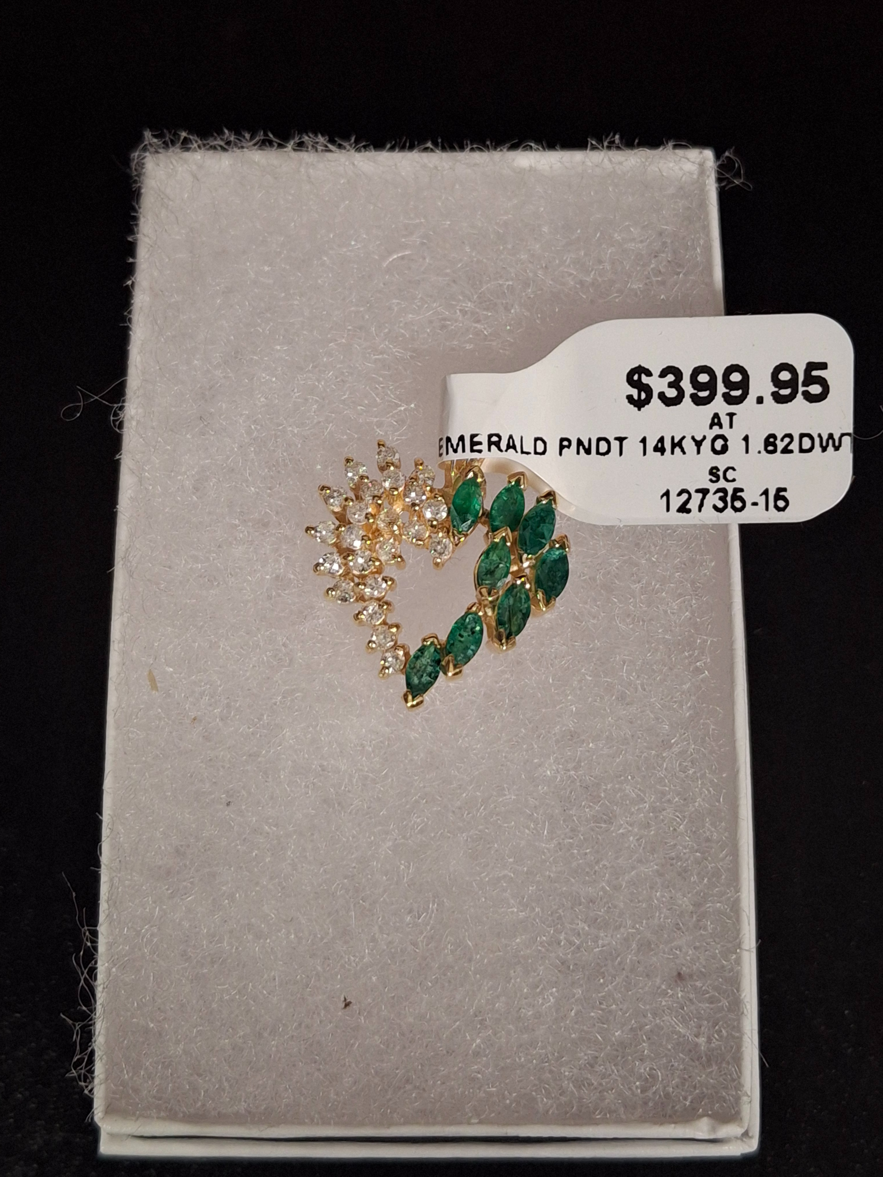 Emerald PNDT : NA MODEL NA: 1.62DWT 14K-Y/G