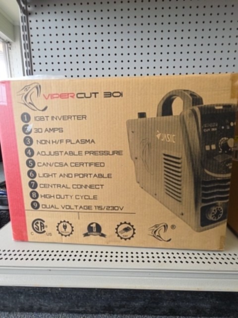 PLASMA CUTTER TOOLS-POWER VIPERCUT J45XC4, #12BC1100678290213; PLASMA CUTTER