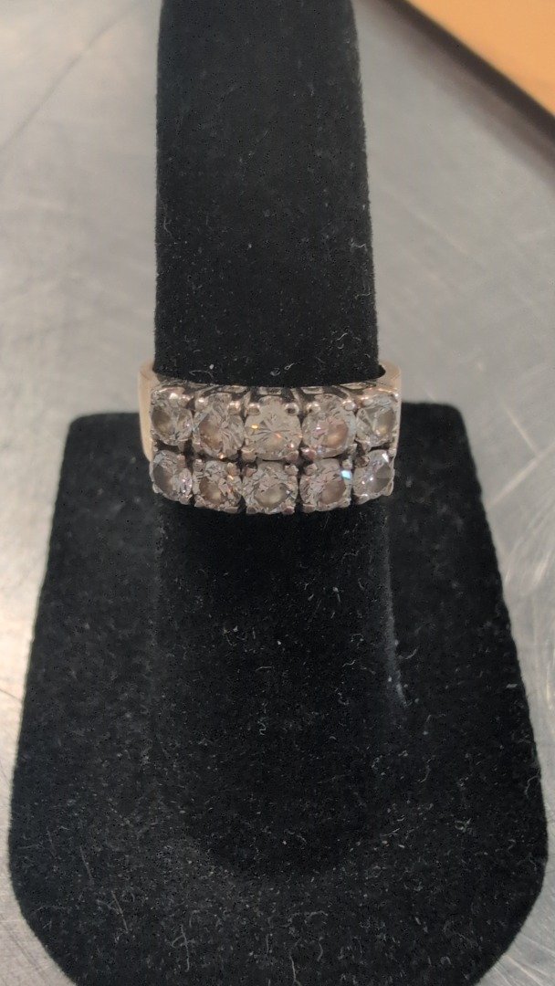 DIAMOND LADIES RING 3.5 DWT, BRACELET 9.65 #1