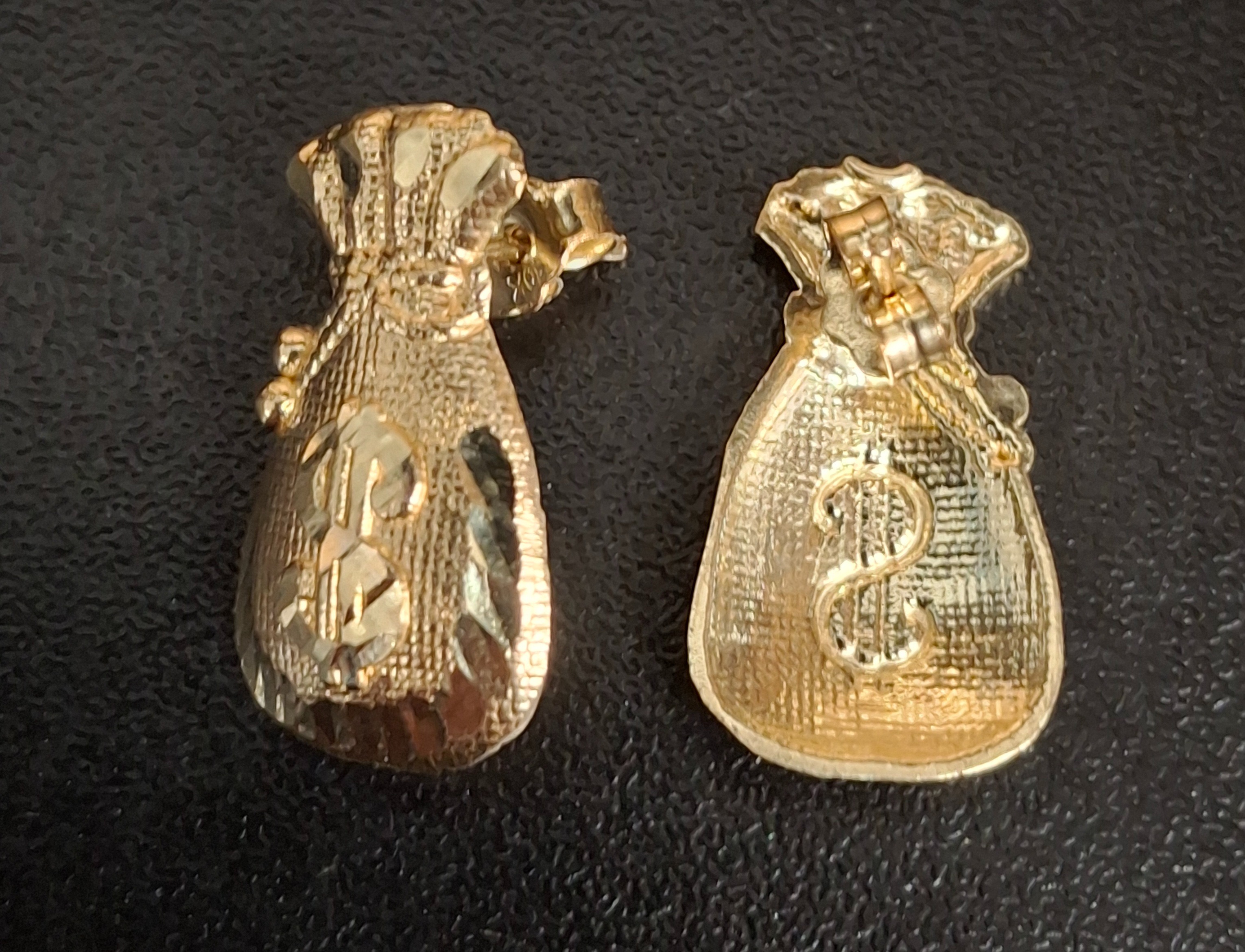 GOLD EARRINGS: NA MODEL NA: 1.74DWT 10K-Y/G