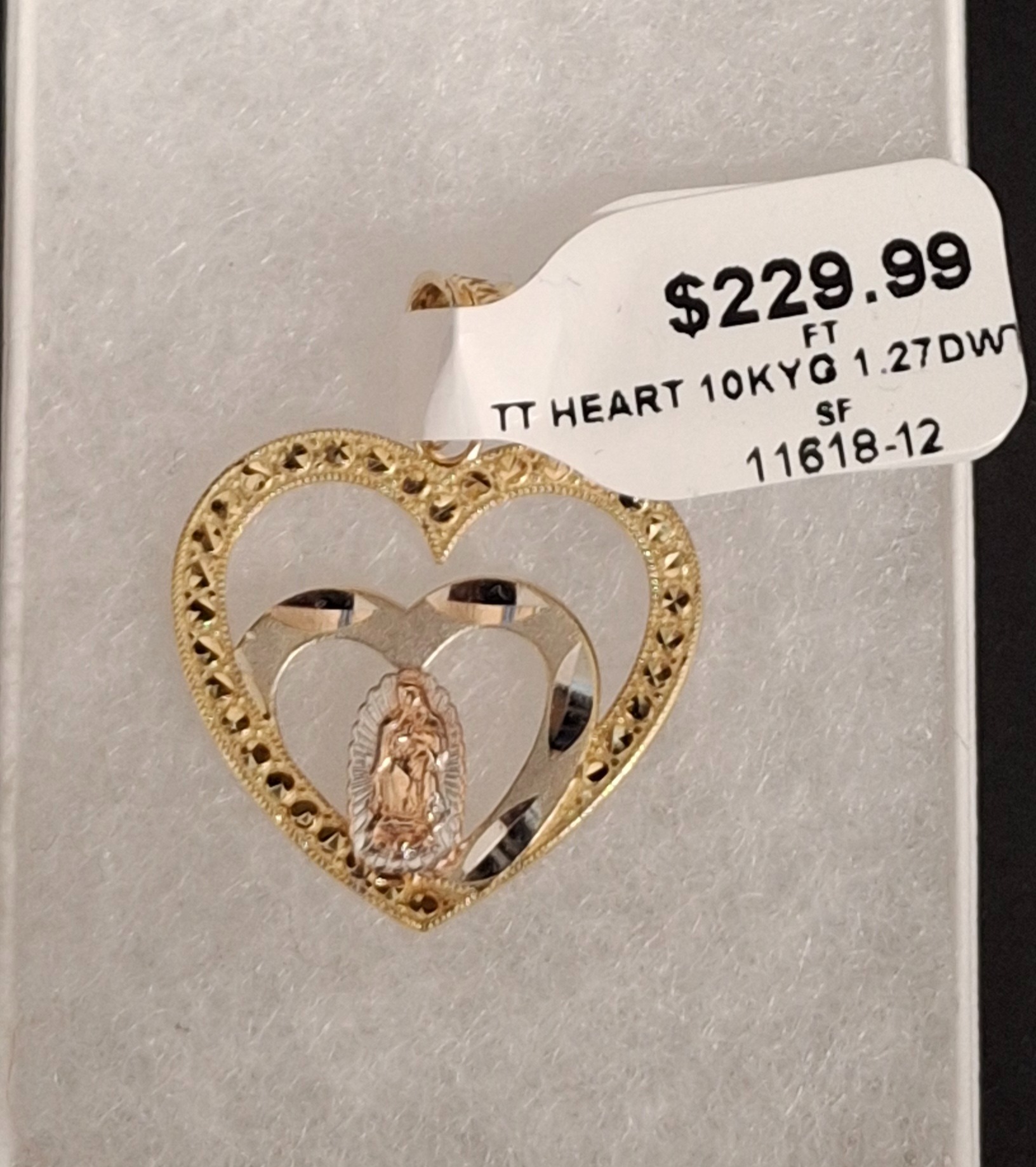 TT Heart: NA MODEL NA: 1.27DWT 10K-Y/G