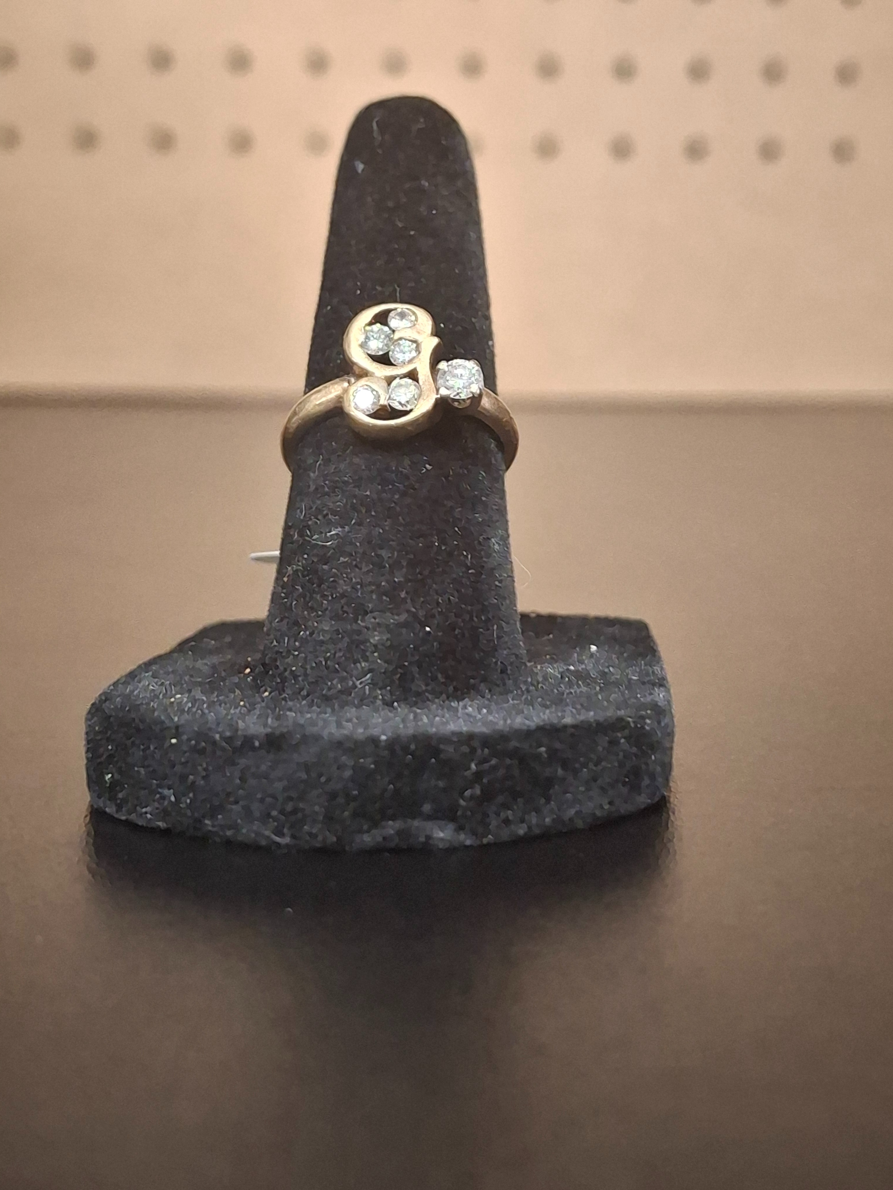 GOLD RING : 2.25DWT 14K-Y/G