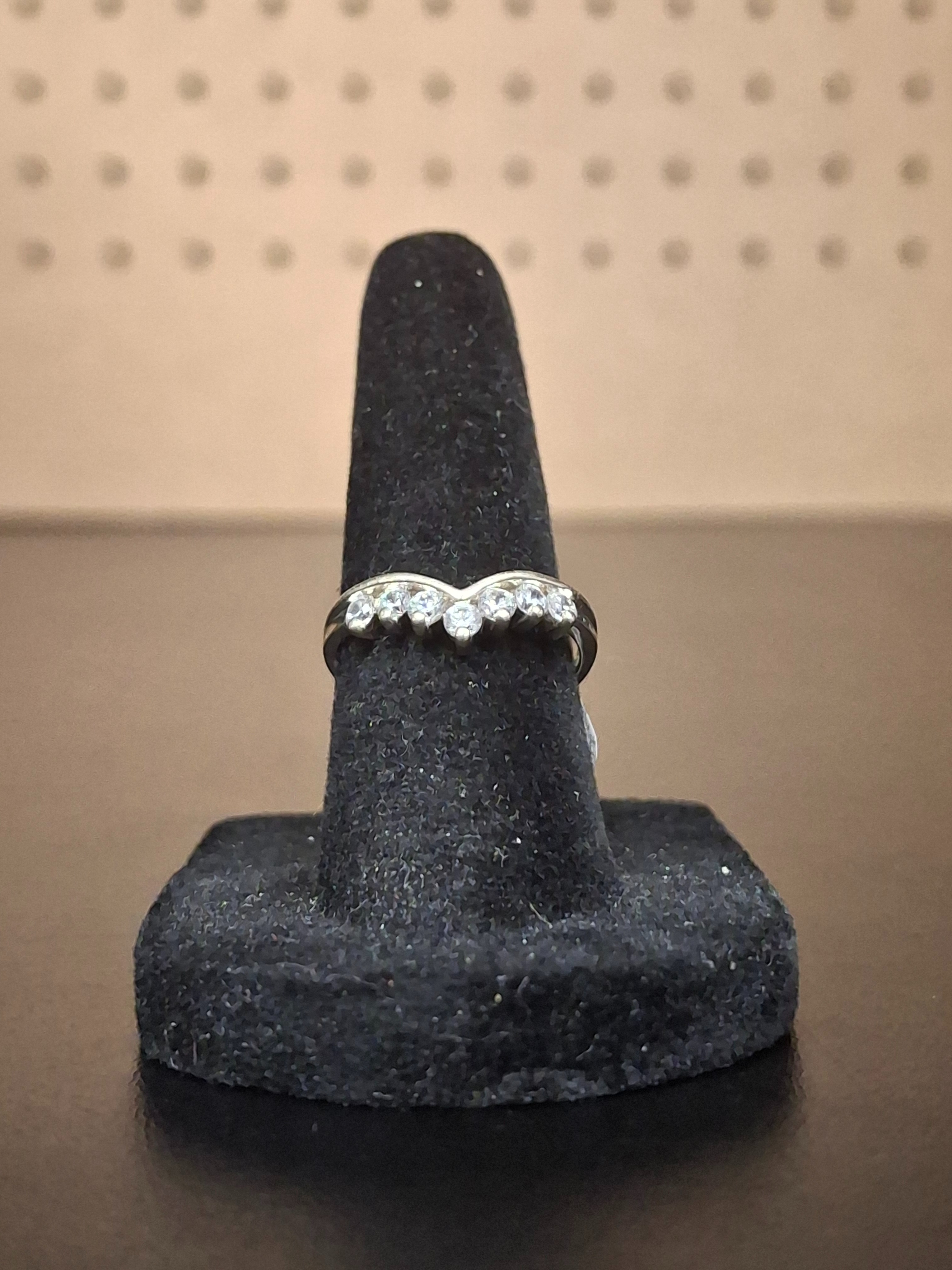 LADY'S GOLD RING: NA MODEL NA: 1.23DWT 14K-W/G