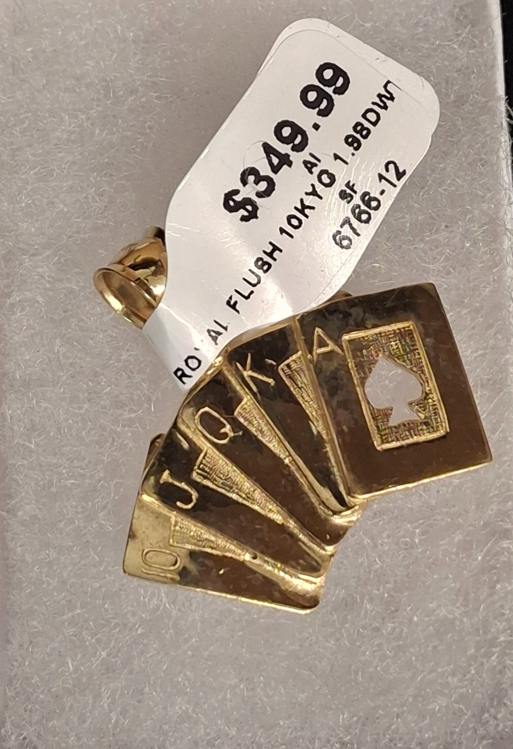 GOLD PENDANT: 1.98DWT 10K-Y/G