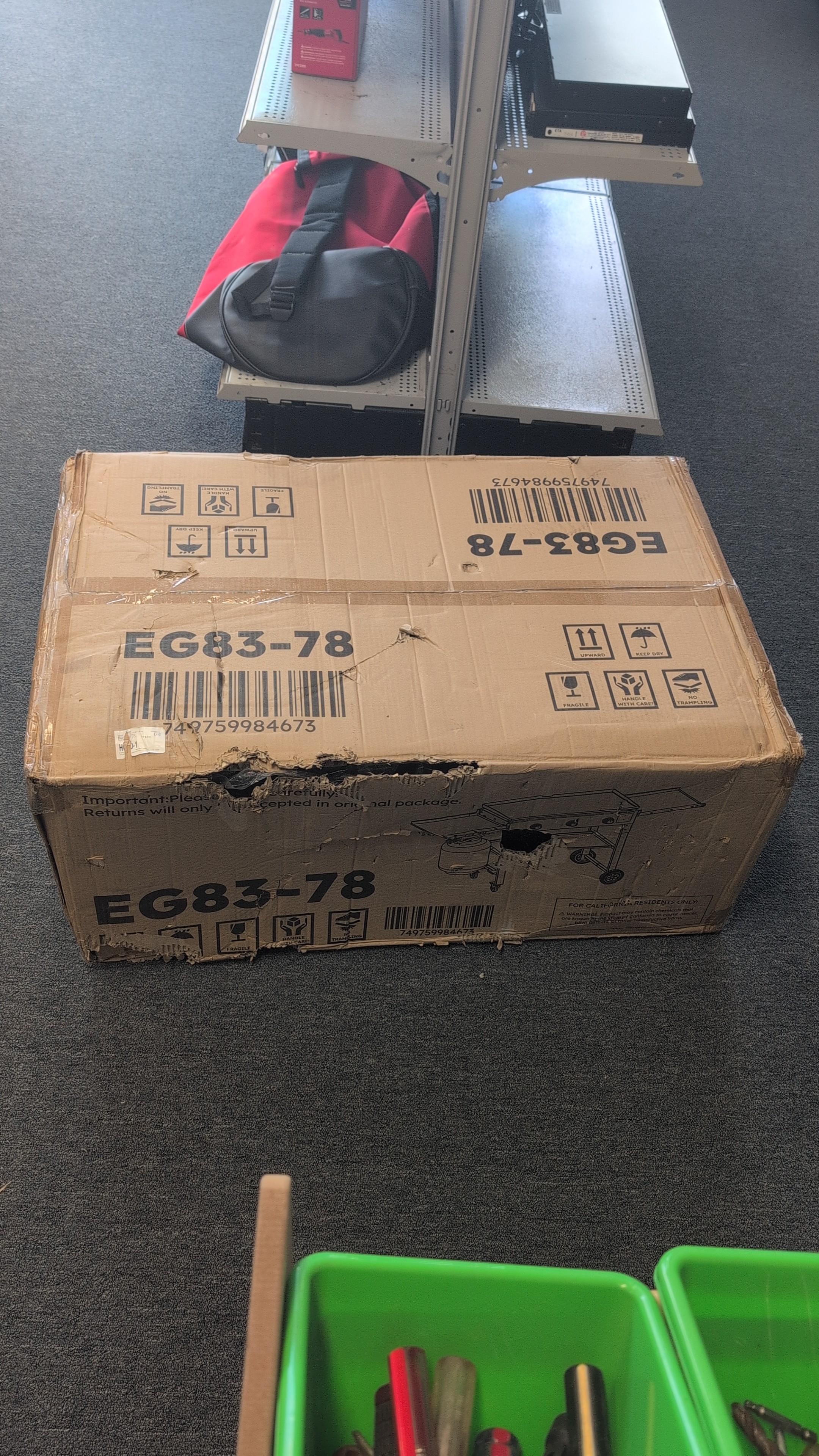 Zhejiang Lumbre EG83-78 Flattop Propane Grill NIB GR